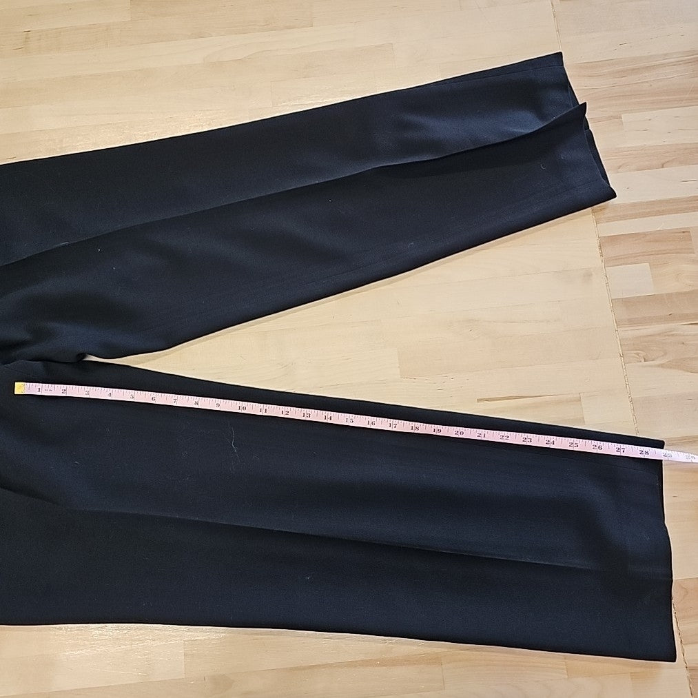 Le Suit Size 14 Black Pants