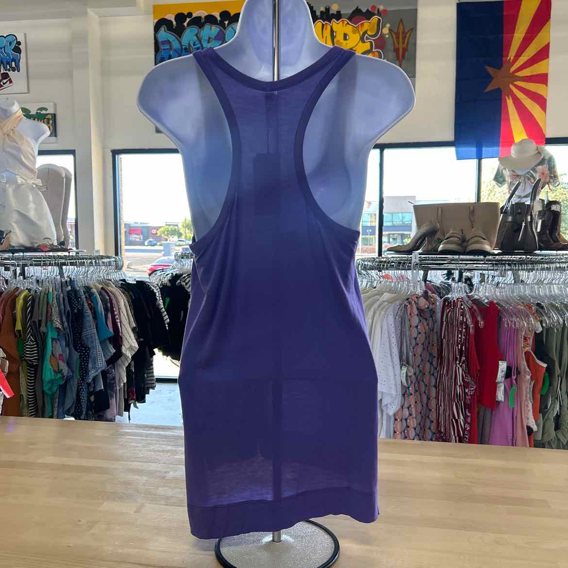 Gap Size XS Purple New Athletic Tank