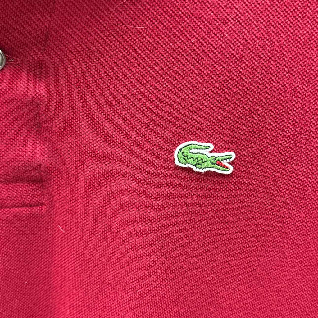 Lacoste Size L Men's Classic Pique 100% Cotton Short Sleeve Polo