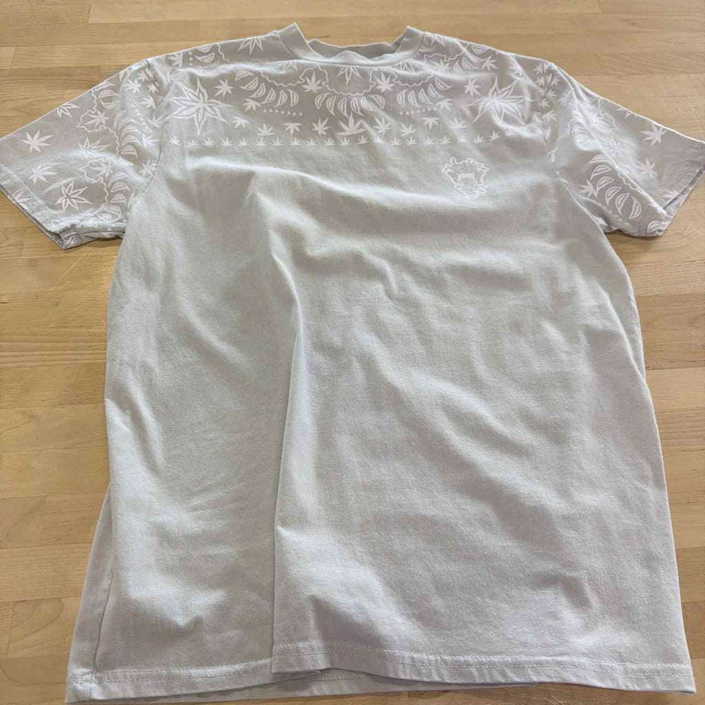 Crooks & Castles Size S Gray Preloved MENS T-shirt