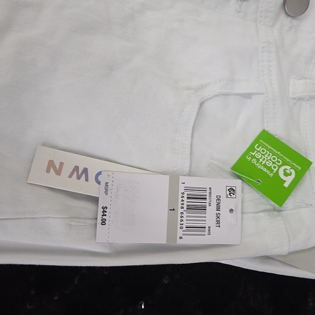 TINSELTOWN Size 1 White Skirt