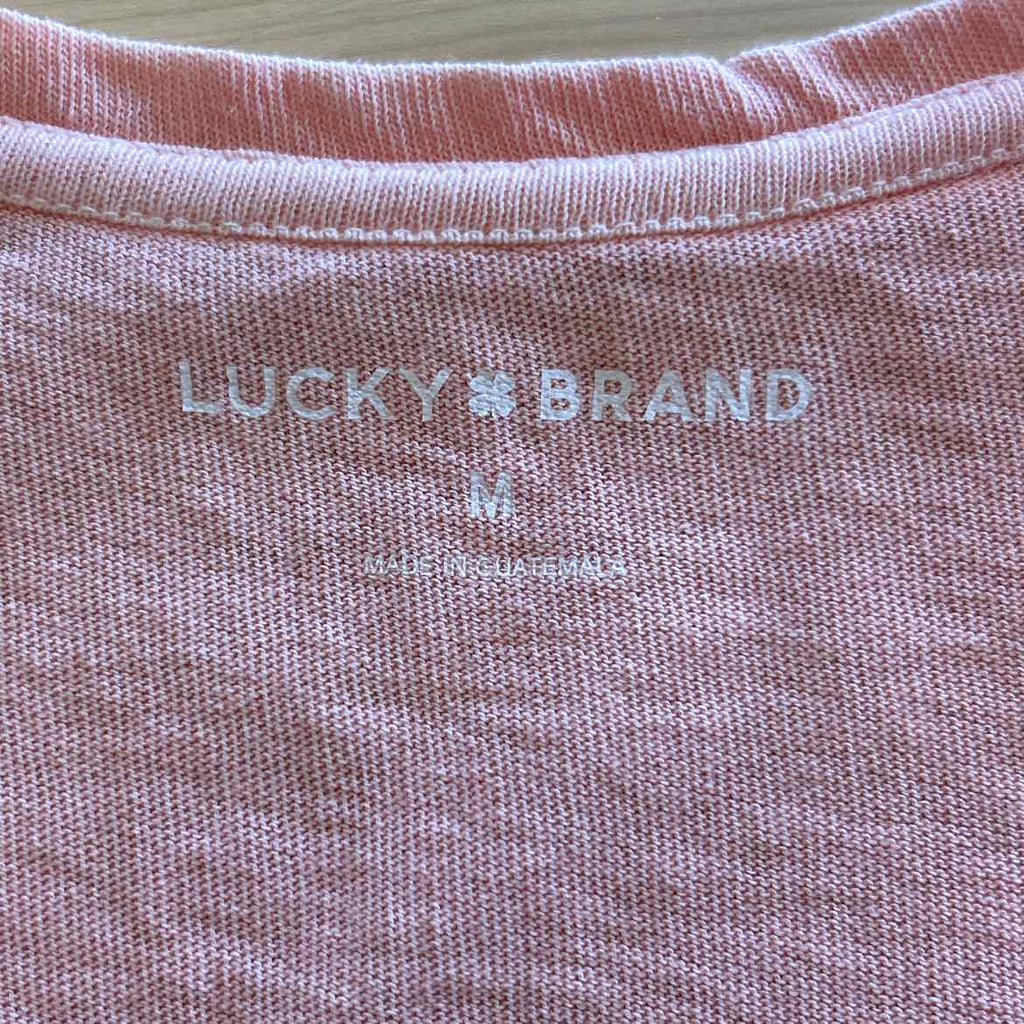 Lucky Brand Size M Orange Tank