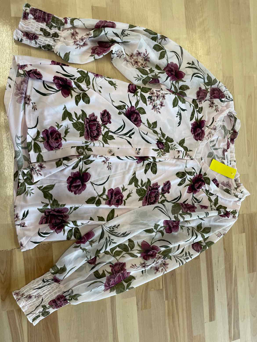 PerSeption Size M Pink Blouse