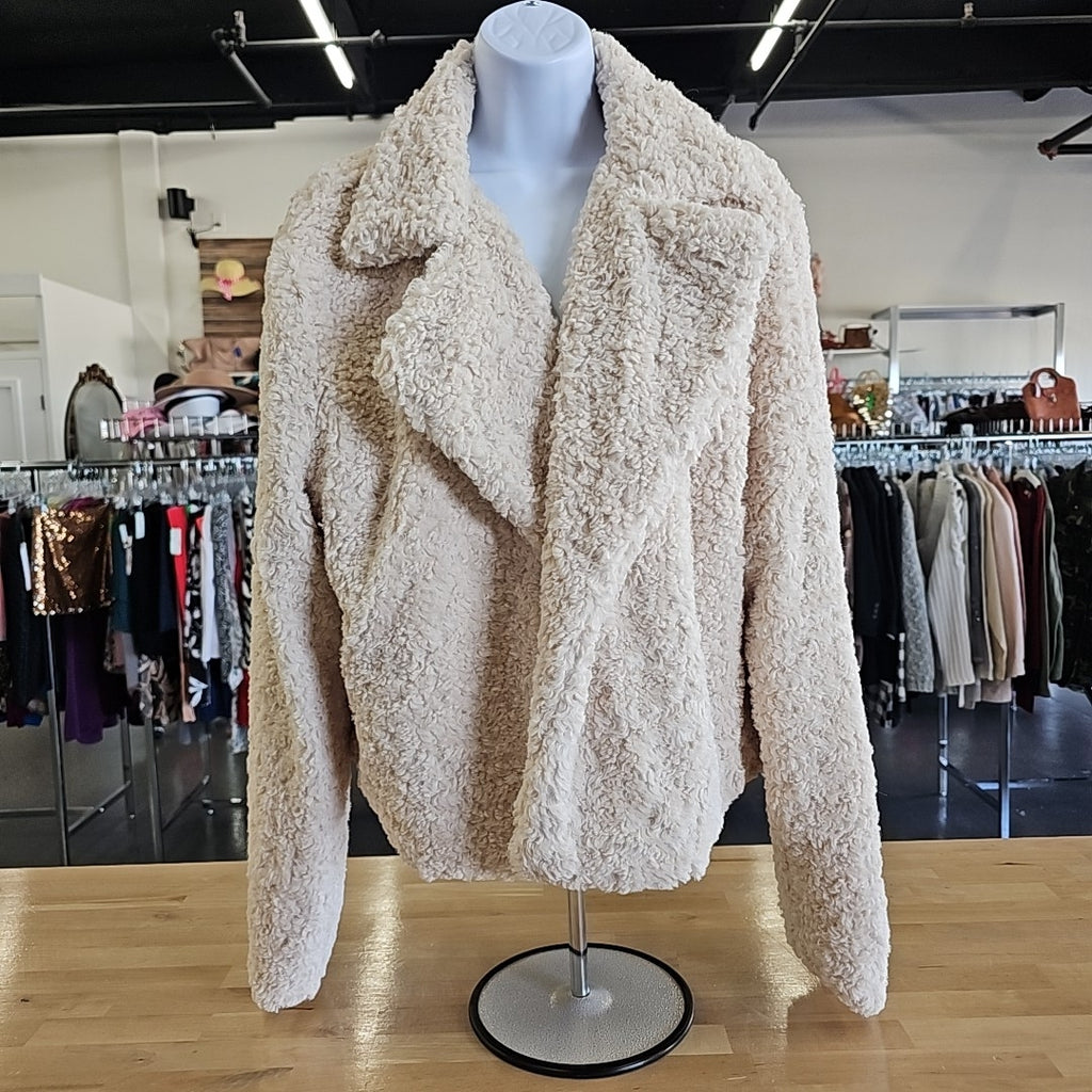 Self E Size XL Tan Sweater