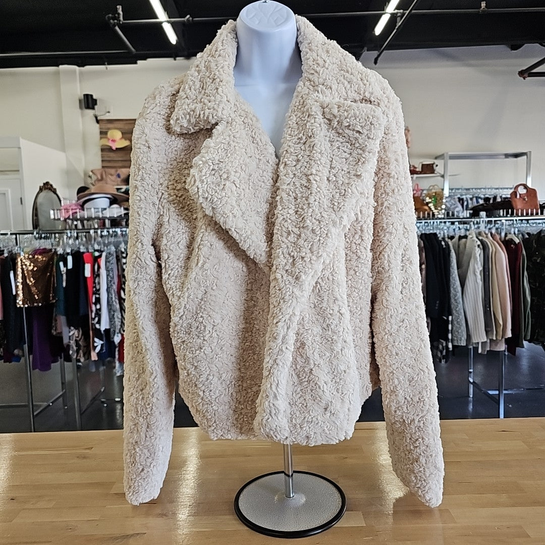 Self E Size XL Tan Sweater