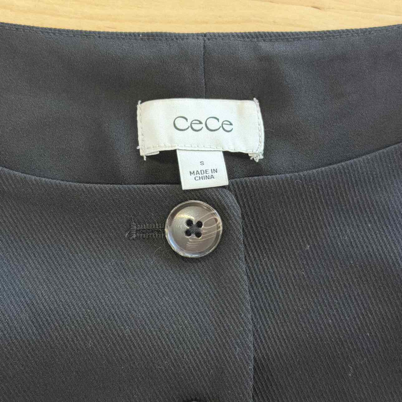 CeCe Women's Boat Neck Waistcoat Top