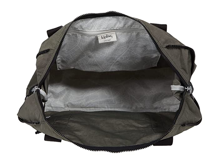 Kipling Art Medium Tote Bag Green Moss