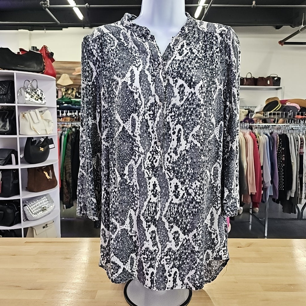 H&M Size 8 Gray Preloved Long Sleeve