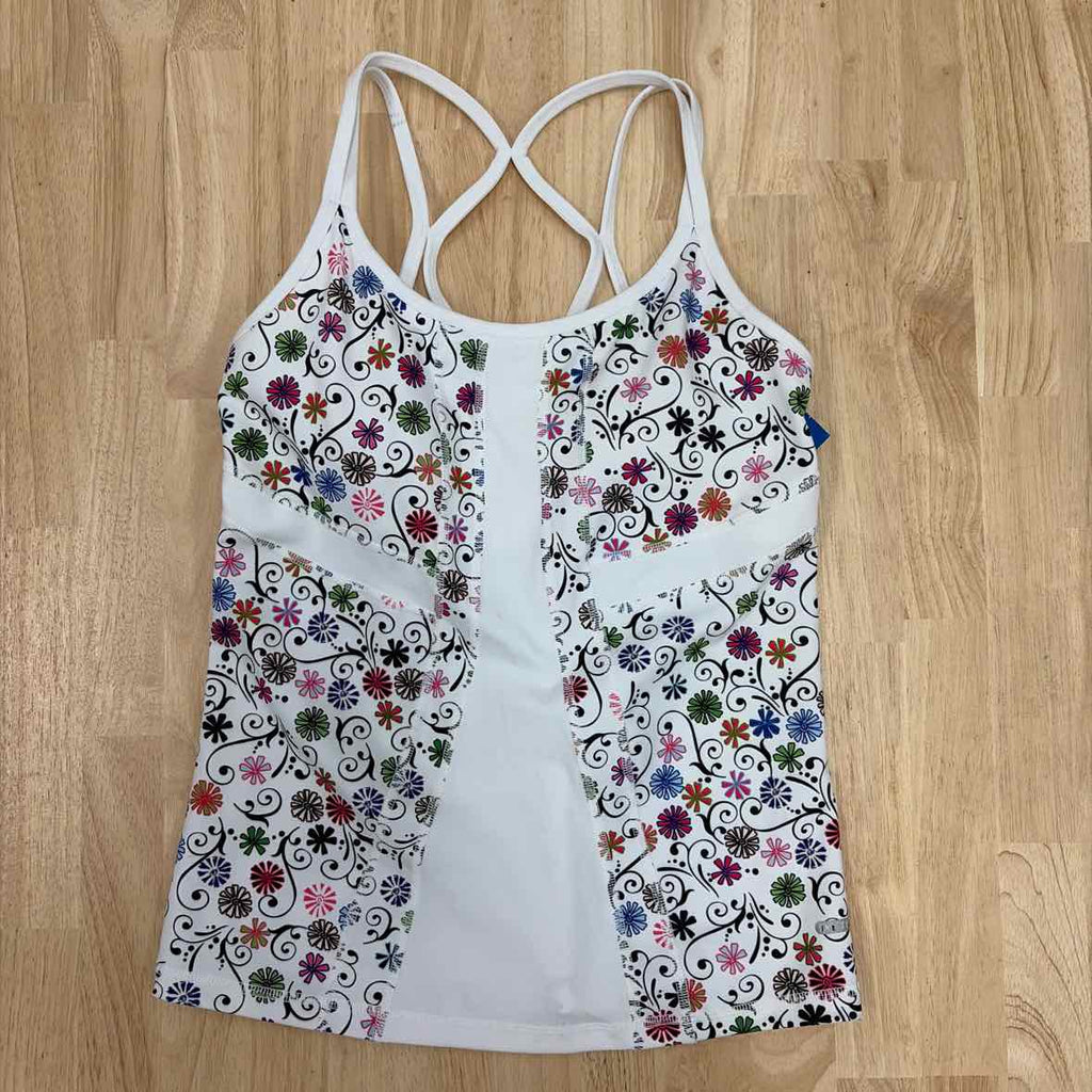 One Tooth Size L White Preloved Sleeveless