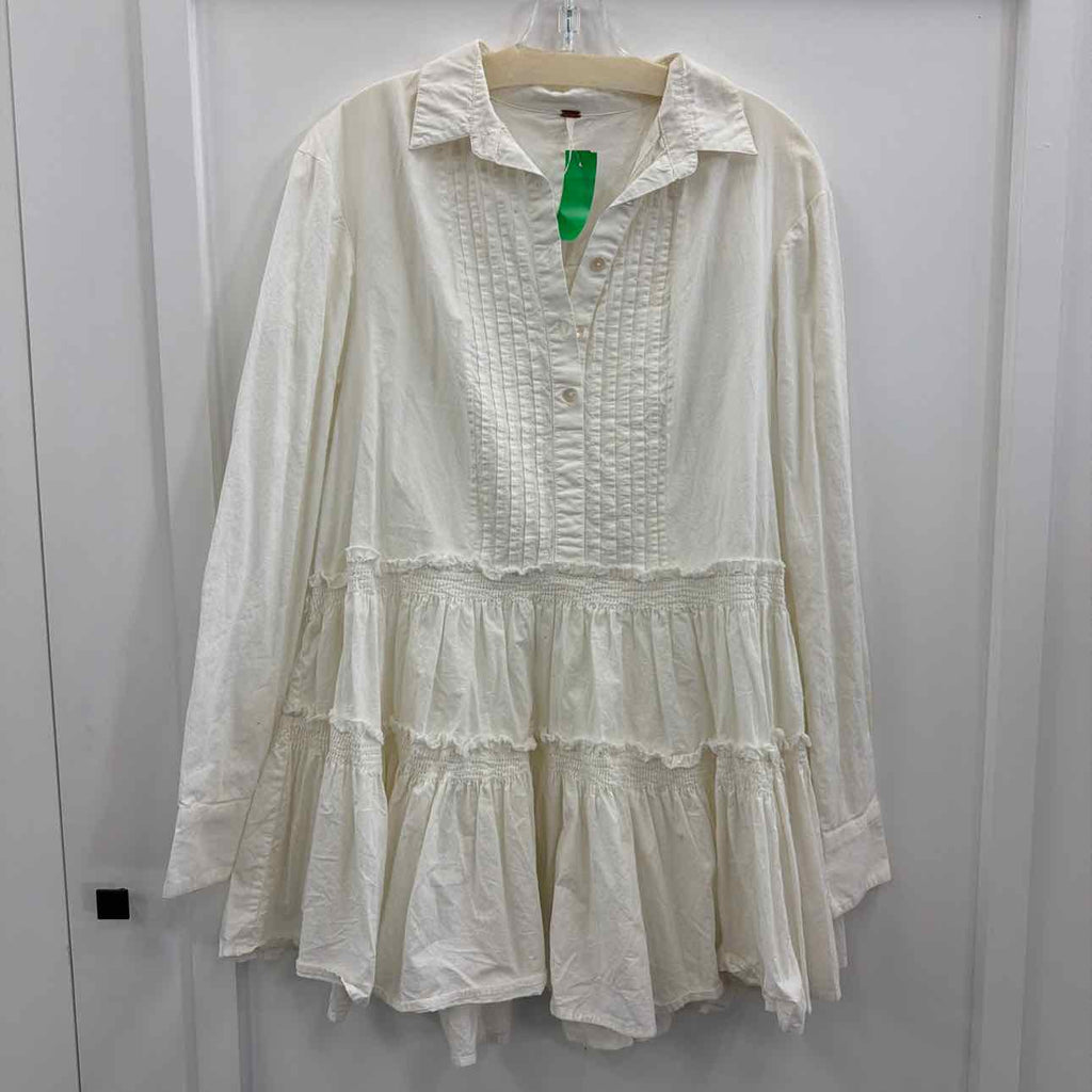 Free People Size S White Preloved Dress