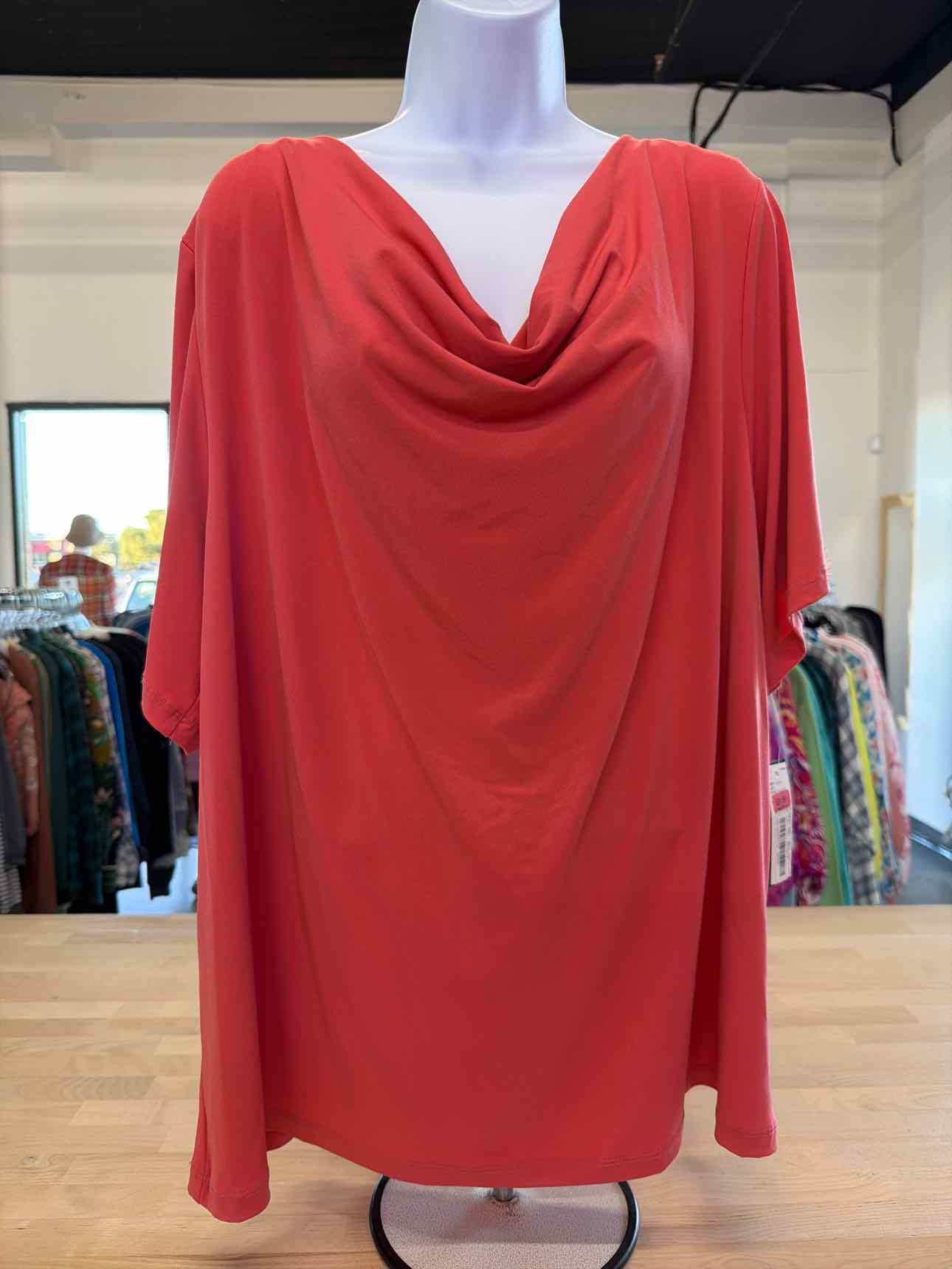 In studio Size 3X Pink Blouse