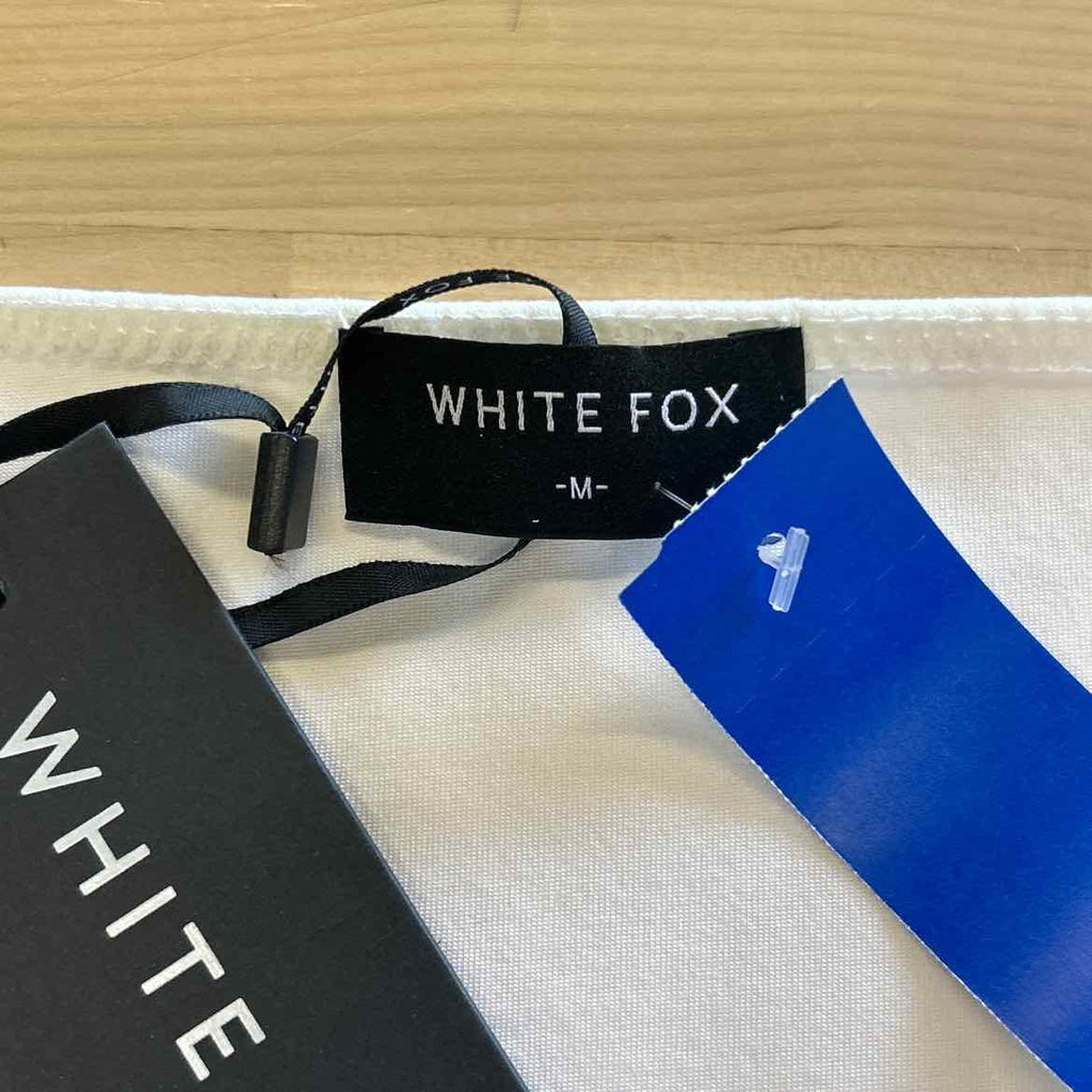 White Fox Size M White New Skirt