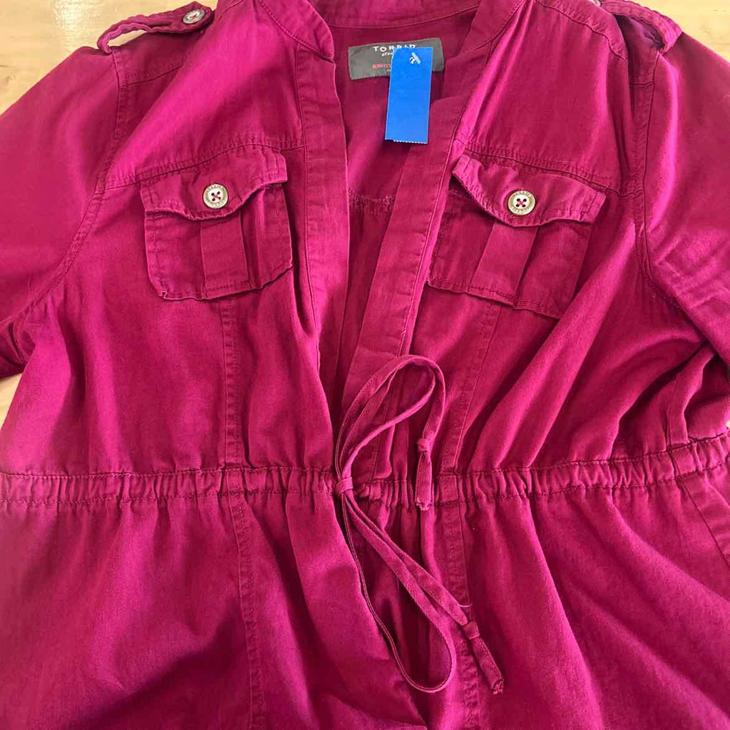 Torrid Size L Purple Preloved Jacket
