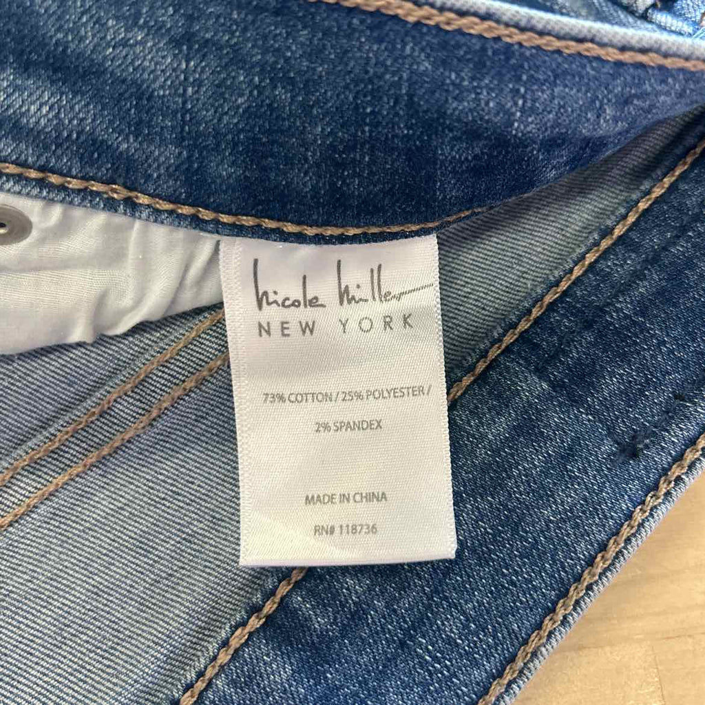 Nicole Miller Size 12 Blue Denim Preloved Jeans