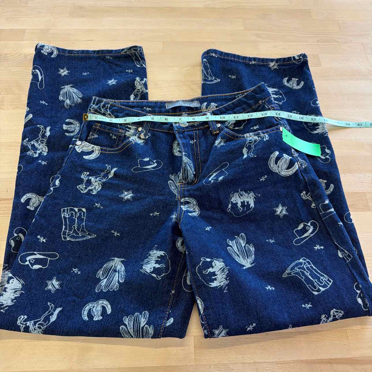 Cali Size 3 Blue Preloved Jeans