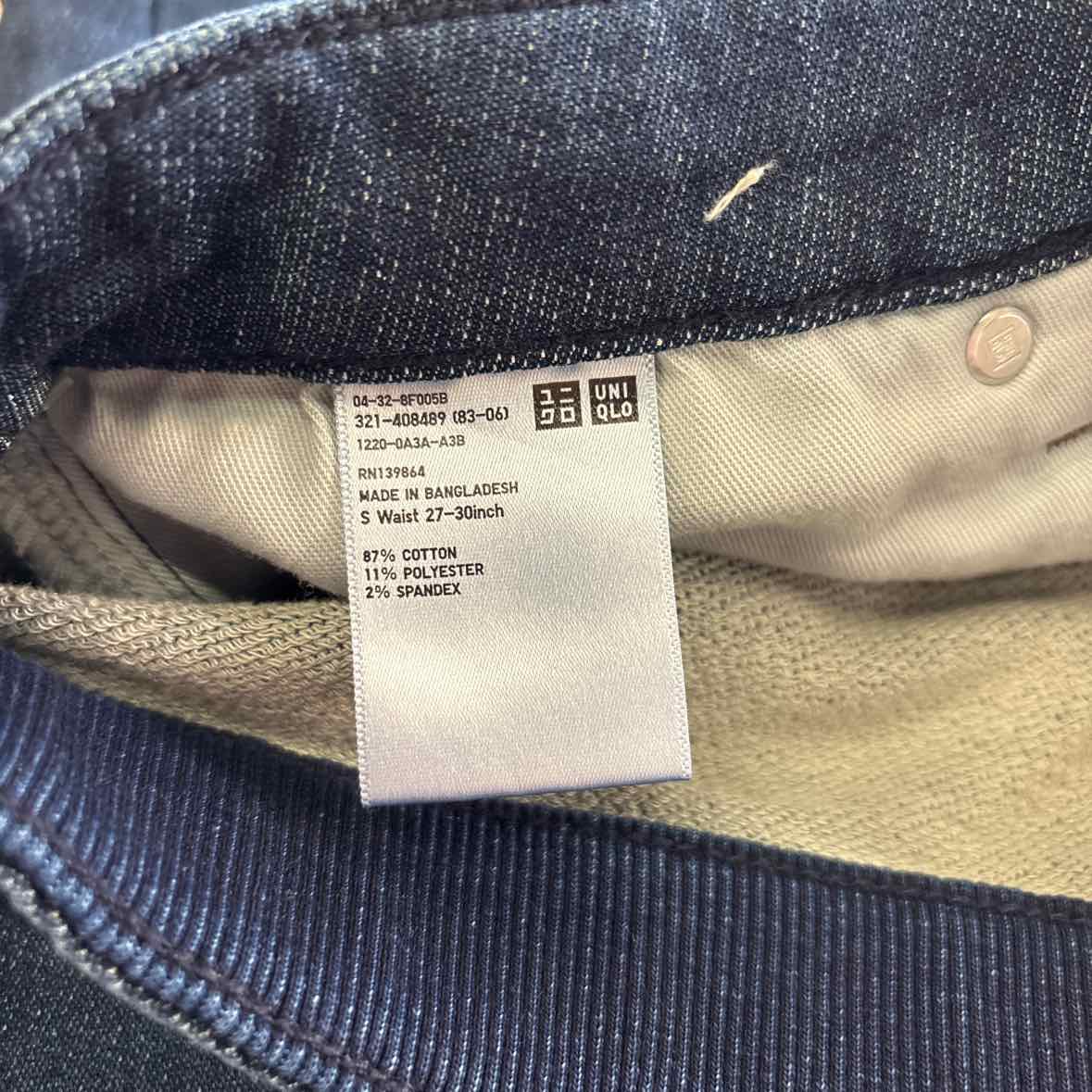 UNIQLO Size S Blue MENS Pants
