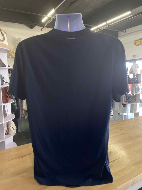 Adidas Size L Blue Preloved MENS T-shirt