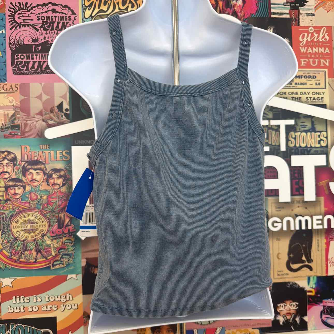 Love Tribe Size XL Born to Be a Cowgirl Graphic Tank Top
