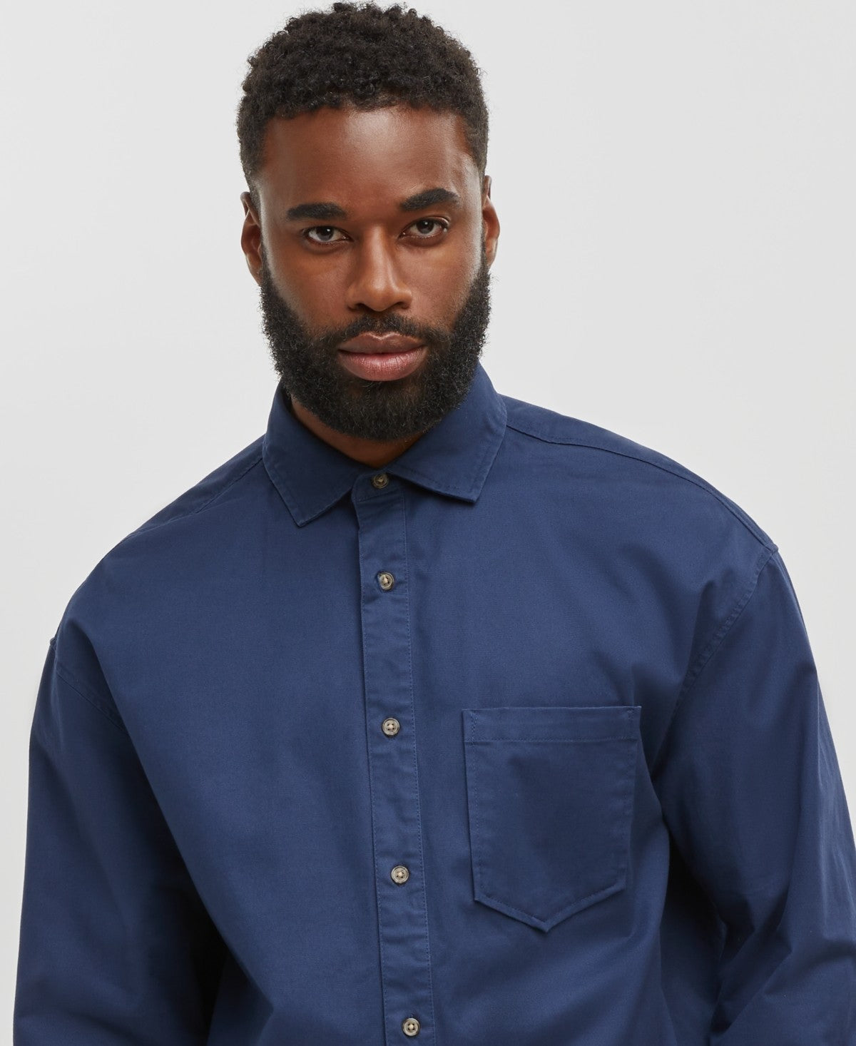 Mode Of One Size XL Blue New MENS Long Sleeve Shirt