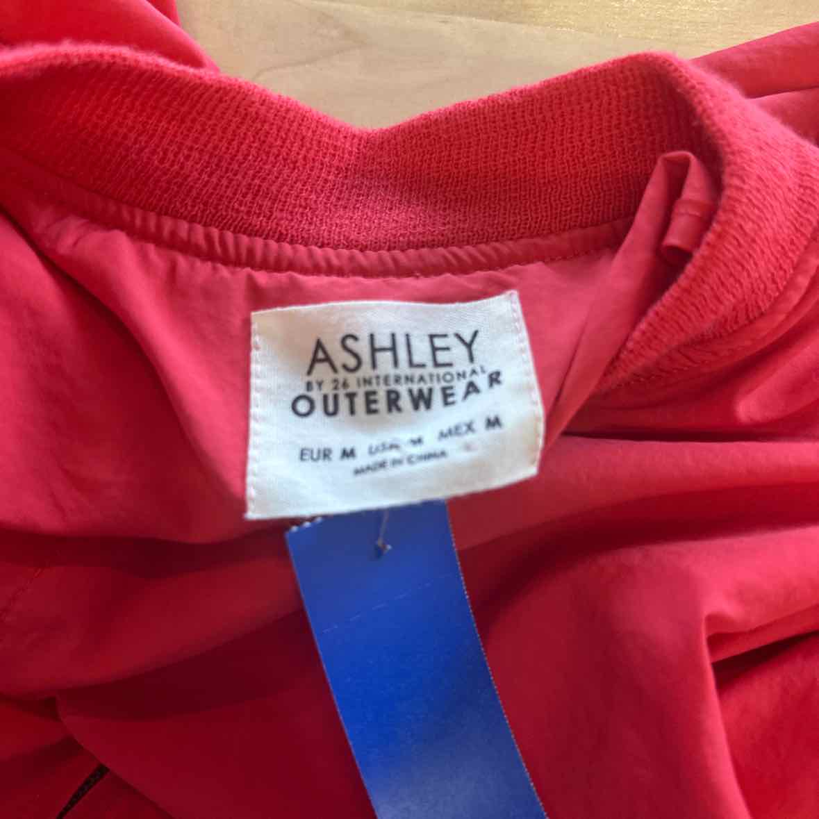 Ashley International Size M Orange Jacket
