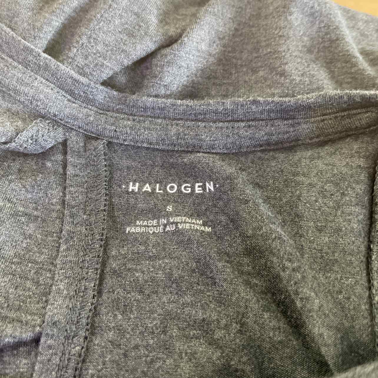 Halogen Size S Gray Preloved Tank