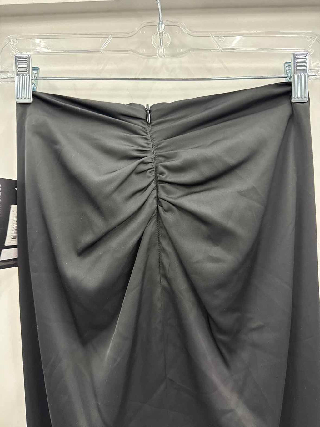 Muse Women's Draped-Front Charmeuse Maxi Skirt