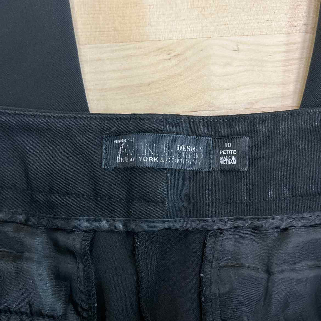 7th avenue Size 10 Black Preloved Pants