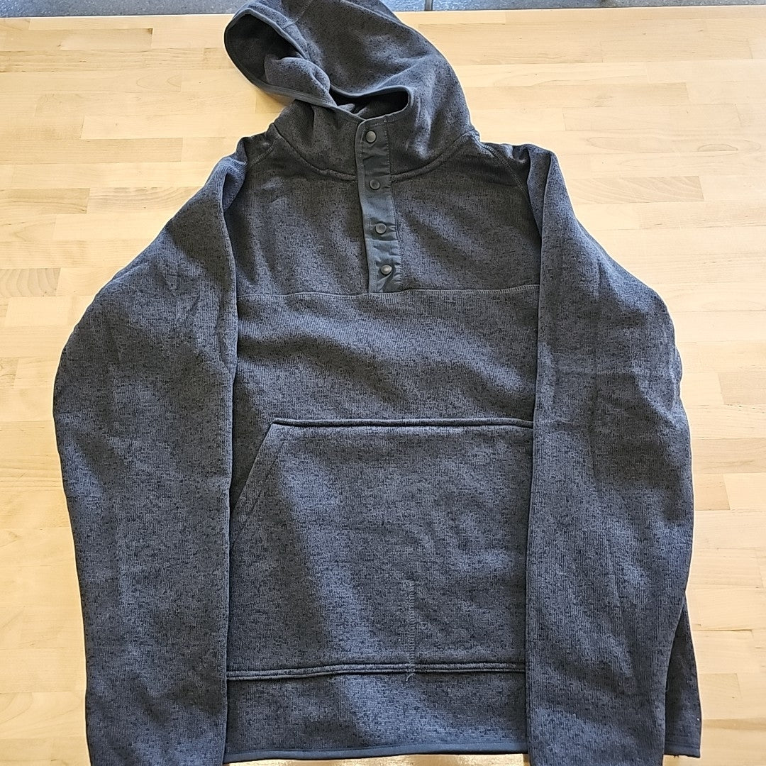Bass Outdoor Size M Gray MENS Long Sleeve Shirt