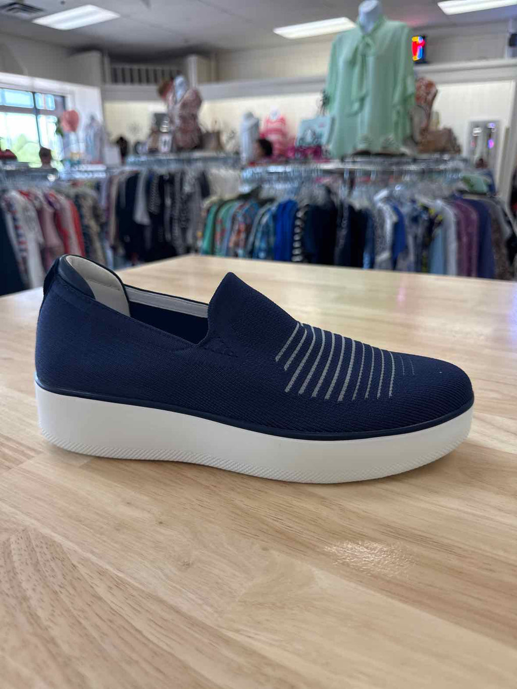 Alegria Traq Mystiq Size 10.5 Blue New Slip On