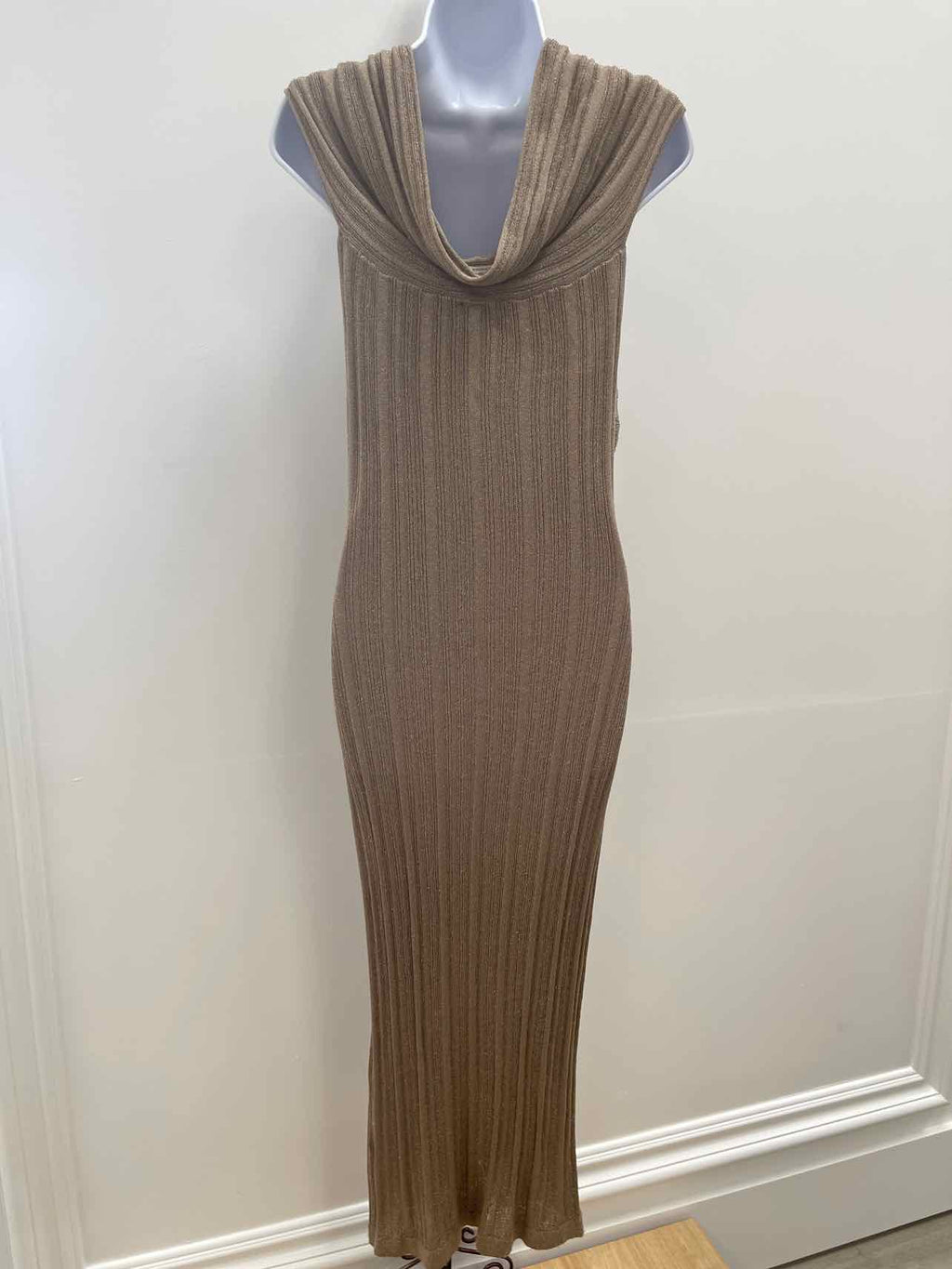 Marciano Size 8 Gold New Dress