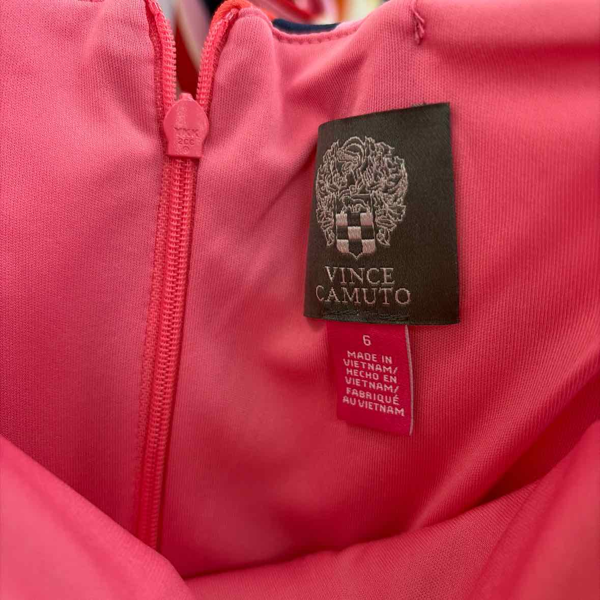 Vince Camuto Size 6 Pink New Dress