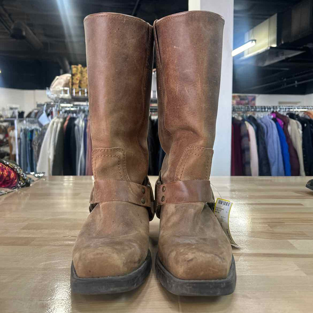 Hightail Size 8 Brown Leather Preloved Boots