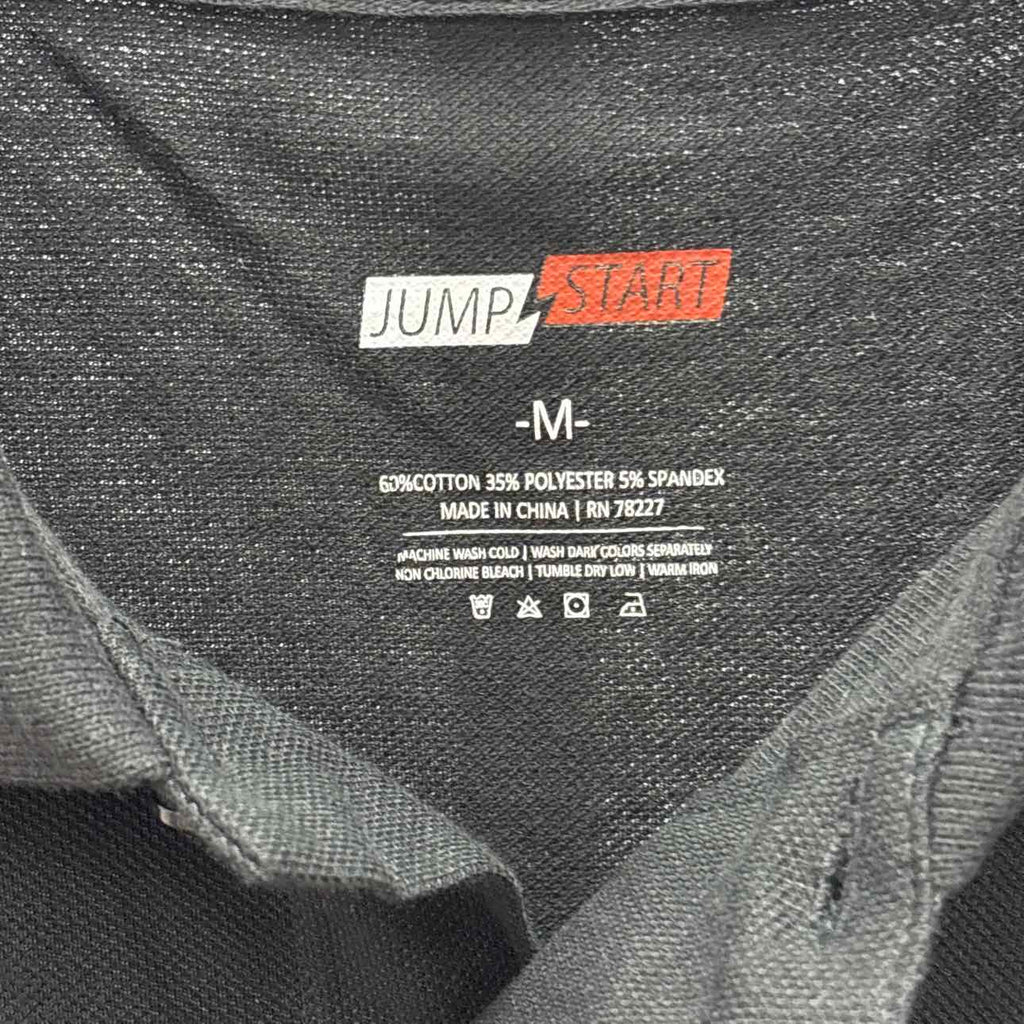 Jump Start Size M Black New MENS Long Sleeve Shirt