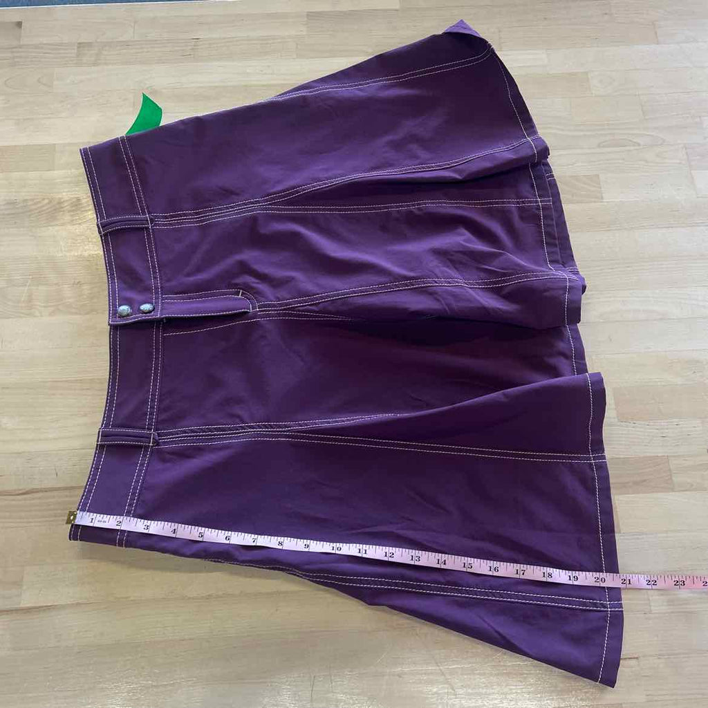Athleta Women Size 14 Purple Preloved Skorts