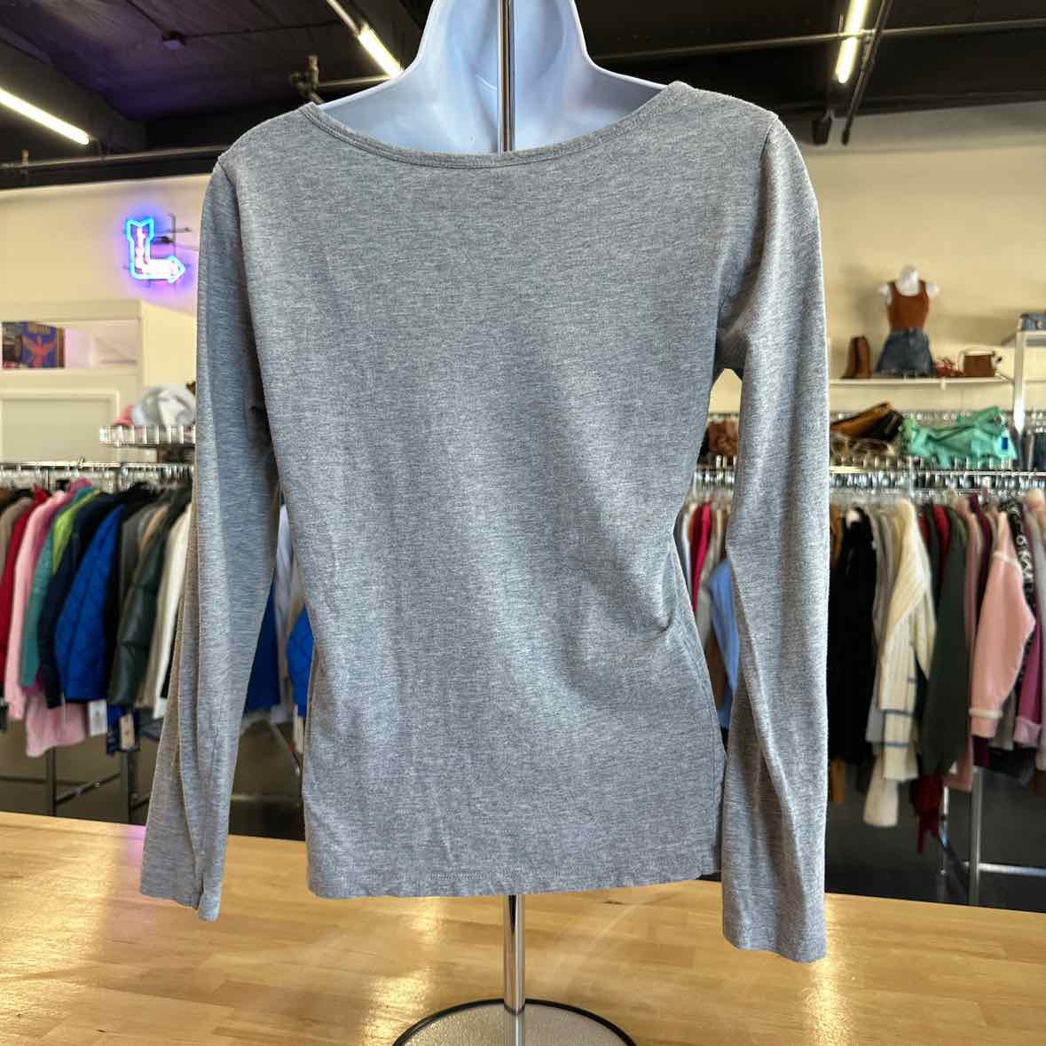 Fabletics Size S Gray Longsleeve