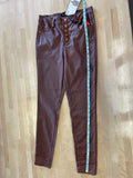Almost Famous Size 7 Brown New Pants