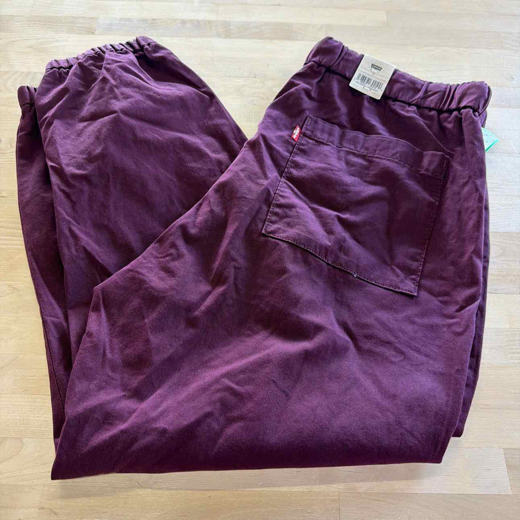Levi's Women's Mid-Rise Essential Joggers - Merlot