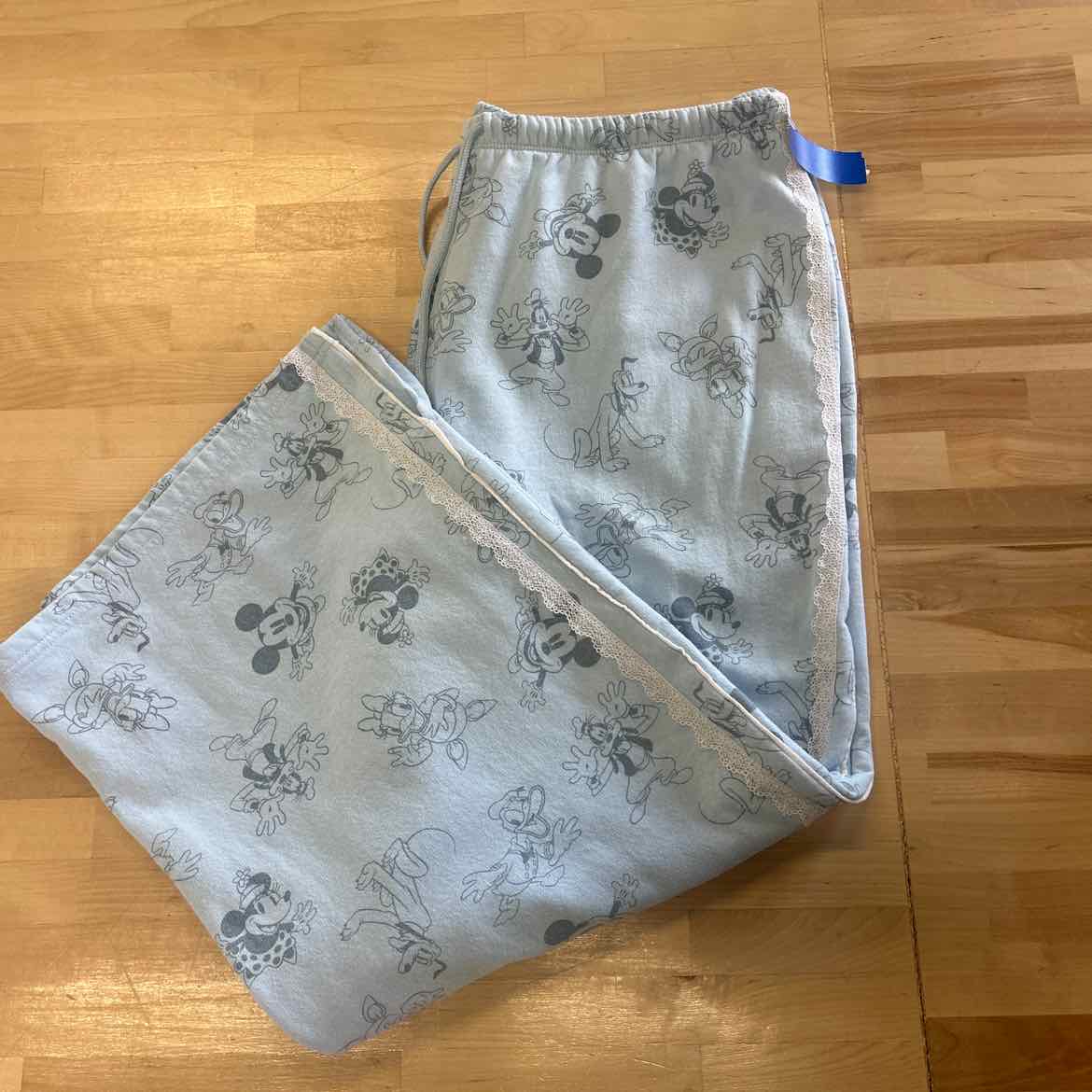 Disney Size XL Blue Preloved Sweatpants