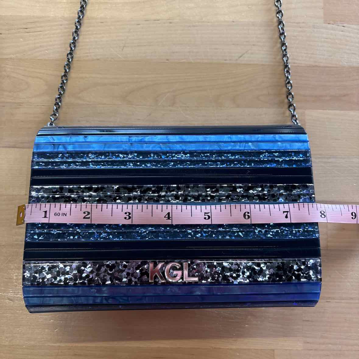 Kurt Geiger Blue Clutch