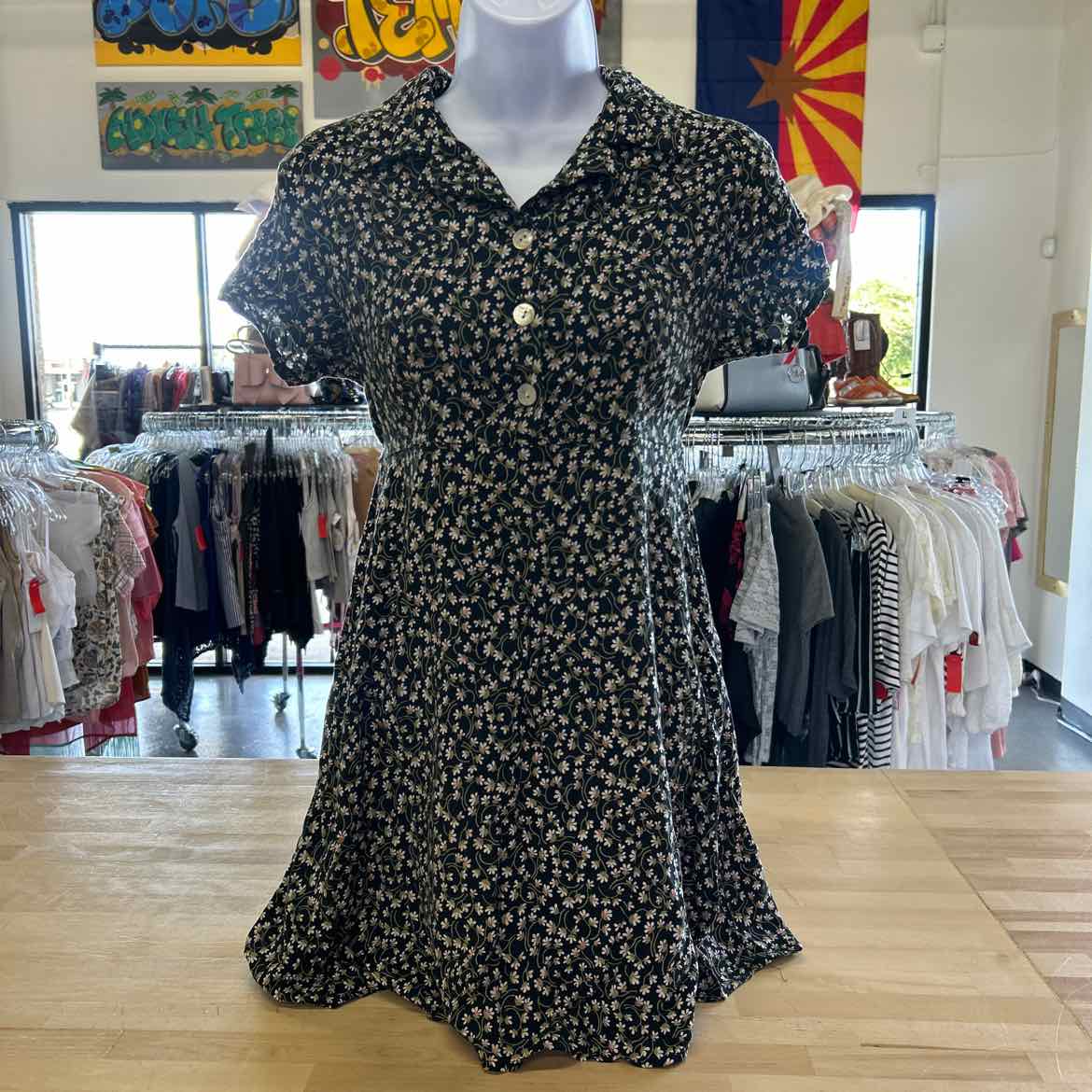 Hana Size L Black Preloved Tunic