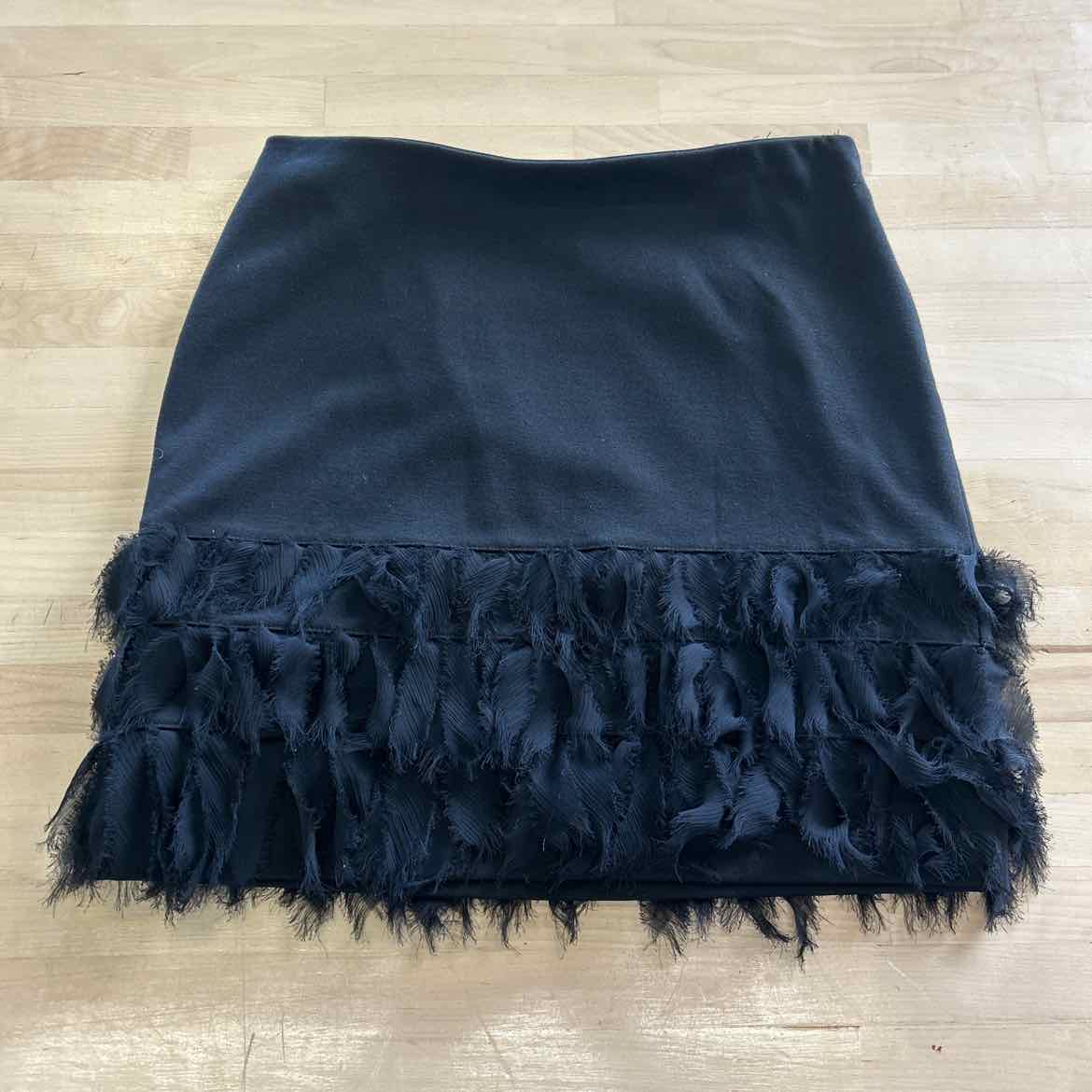 Ann Taylor Size 2P Black Preloved Skirt