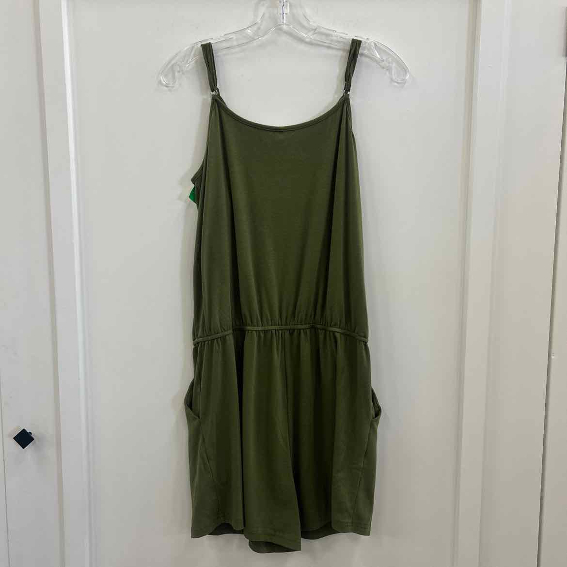 Anrabess Size M Green Preloved Romper