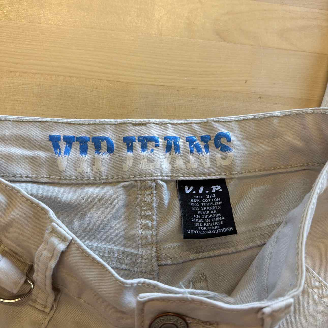 VIP Size 3/4 Beige Preloved cargo