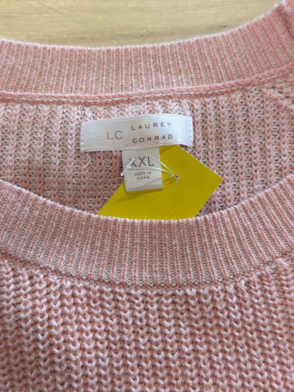 Lauren Conrad Size XXL Pink Sweater