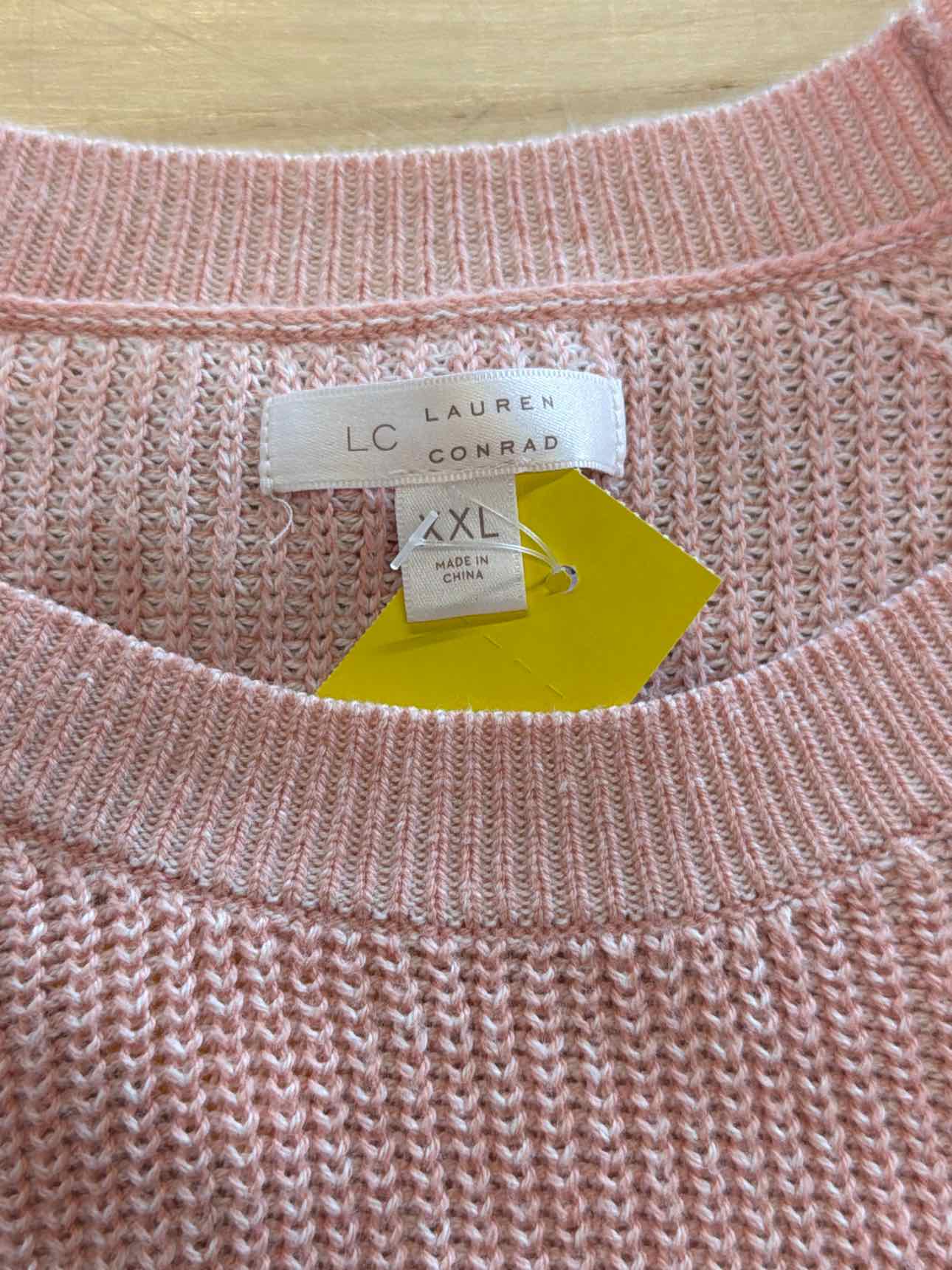 Lauren Conrad Size XXL Pink Sweater