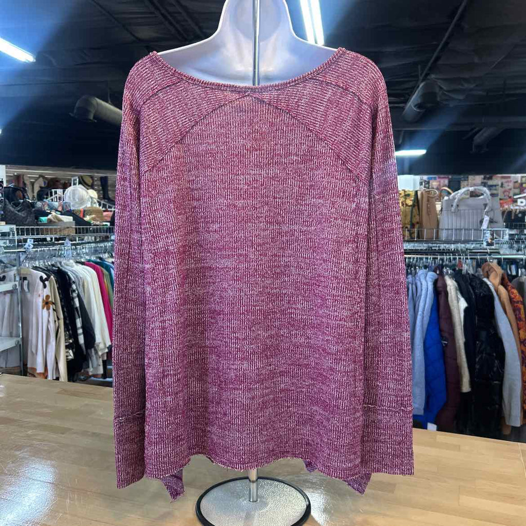a.n.a Size M Purple Preloved Blouse LS
