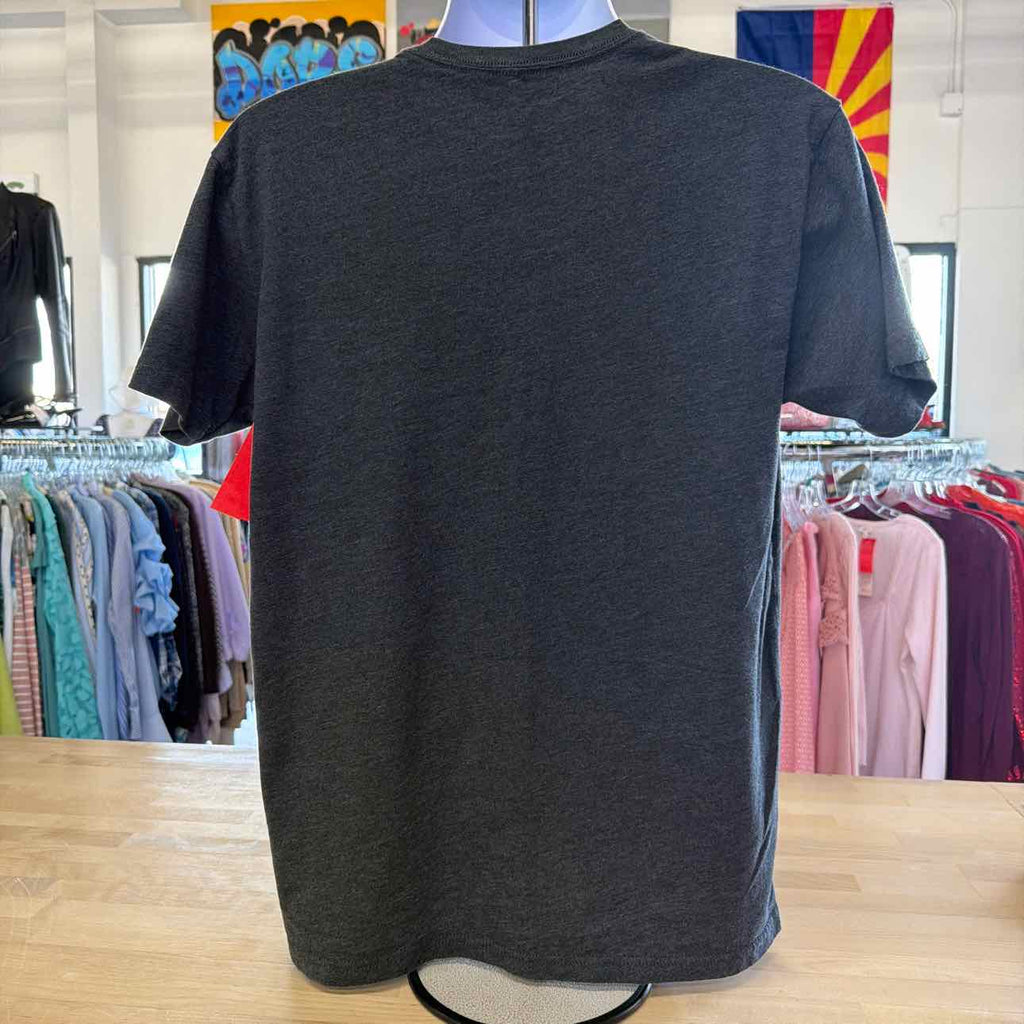 CurbSide Size L Gray Preloved MENS T-shirt