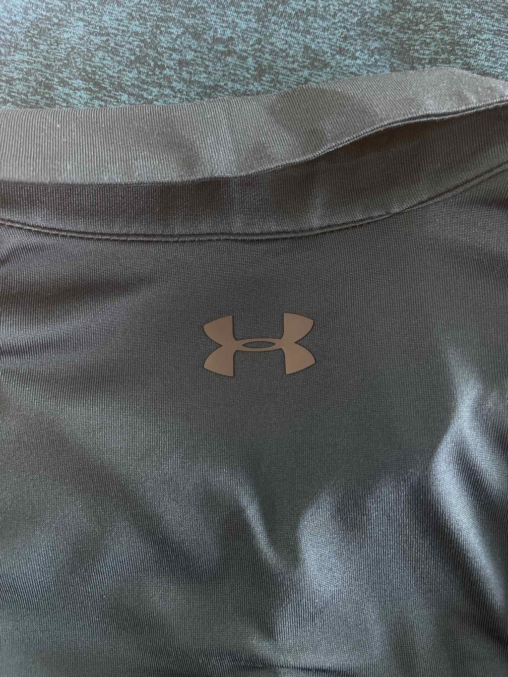 Under Armour Size S Blue Preloved MENS Polo