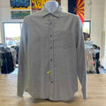 Heritage Size M Gray Preloved Button Down LS