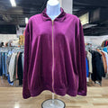 Teddi Size PM Purple Velvet Preloved Sweater
